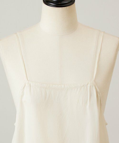BEARDSLEY / ビアズリー キャミソール・チューブトップ | 《FRIPIER》スソフリルキュプラキャミ | 詳細15