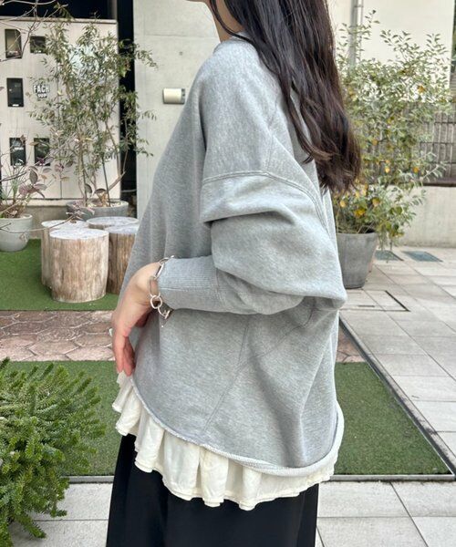 BEARDSLEY / ビアズリー キャミソール・チューブトップ | 《FRIPIER》スソフリルキュプラキャミ | 詳細4