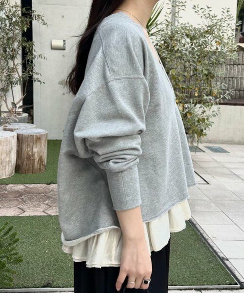 BEARDSLEY / ビアズリー キャミソール・チューブトップ | 《FRIPIER》スソフリルキュプラキャミ | 詳細6