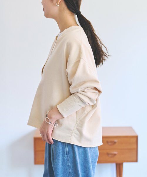 BEARDSLEY / ビアズリー カットソー | 《FRIPIER》フカVカットオフトレーナー | 詳細10