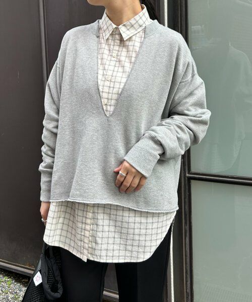 BEARDSLEY / ビアズリー カットソー | 《FRIPIER》フカVカットオフトレーナー | 詳細18