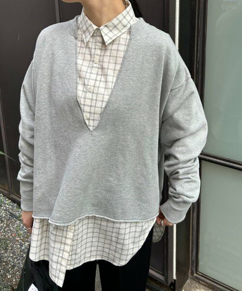 BEARDSLEY / ビアズリー カットソー | 《FRIPIER》フカVカットオフトレーナー | 詳細21