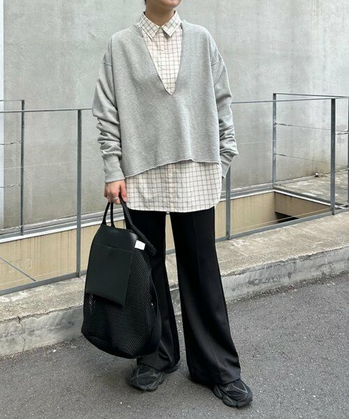 BEARDSLEY / ビアズリー カットソー | 《FRIPIER》フカVカットオフトレーナー | 詳細22