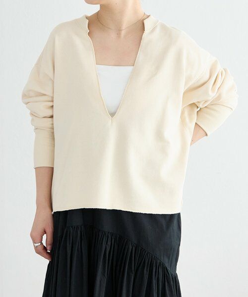 BEARDSLEY / ビアズリー カットソー | 《FRIPIER》フカVカットオフトレーナー | 詳細24