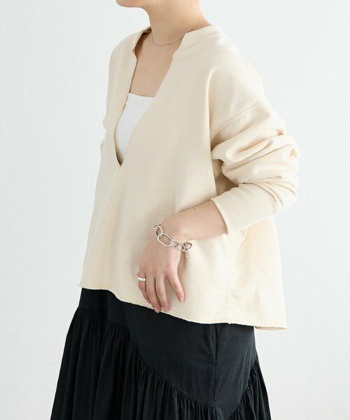 BEARDSLEY / ビアズリー カットソー | 《FRIPIER》フカVカットオフトレーナー | 詳細26