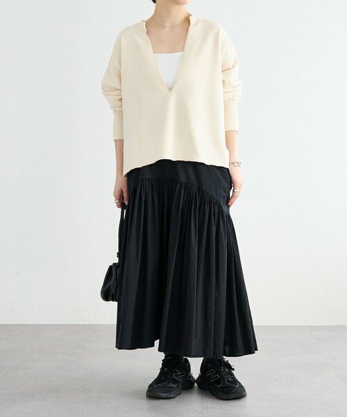 BEARDSLEY / ビアズリー カットソー | 《FRIPIER》フカVカットオフトレーナー | 詳細29