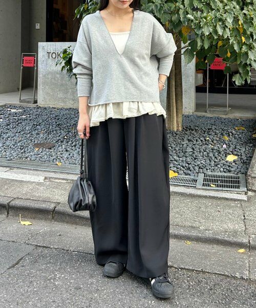 BEARDSLEY / ビアズリー カットソー | 《FRIPIER》フカVカットオフトレーナー | 詳細7