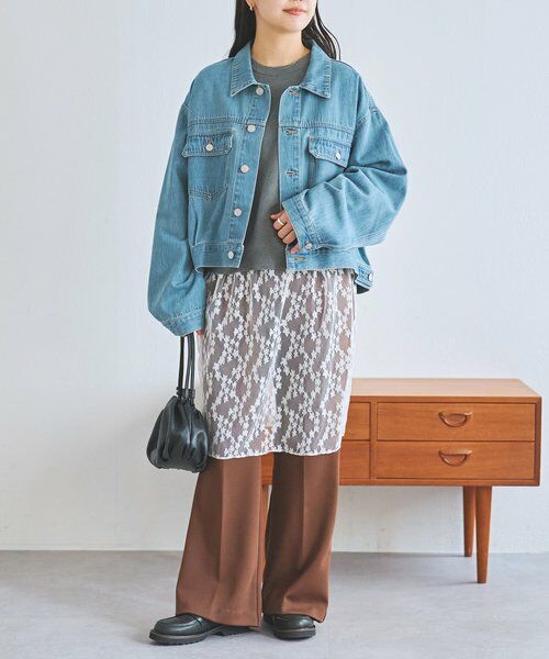 BEARDSLEY / ビアズリー Gジャン・デニムジャケット | 《FRIPIER》クロップドGジャン | 詳細3