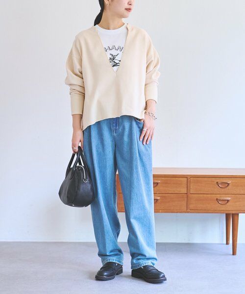 BEARDSLEY / ビアズリー カットソー | 1/24(土)11：00予約《FRIPIER》アンシャンTee | 詳細13