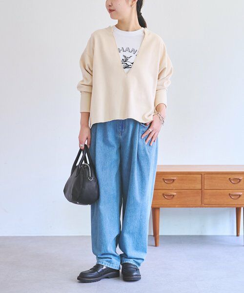 BEARDSLEY / ビアズリー カットソー | 1/24(土)11：00予約《FRIPIER》アンシャンTee | 詳細14