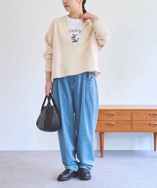 BEARDSLEY / ビアズリー カットソー | 1/24(土)11：00予約《FRIPIER》アンシャンTee | 詳細15