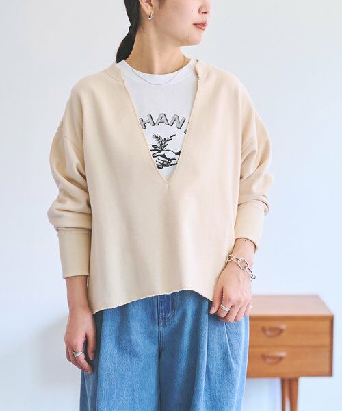 BEARDSLEY / ビアズリー カットソー | 1/24(土)11：00予約《FRIPIER》アンシャンTee | 詳細17