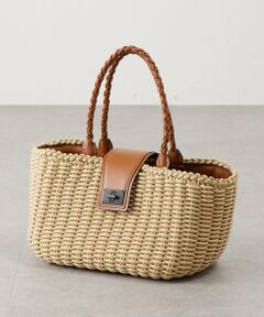 BEARDSLEY / ビアズリー トートバッグ | 《FALORNI》イントレチャートレザーバッグ