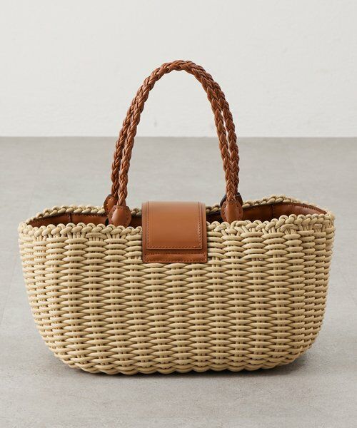 BEARDSLEY / ビアズリー トートバッグ | 《FALORNI》イントレチャートレザーバッグ | 詳細2