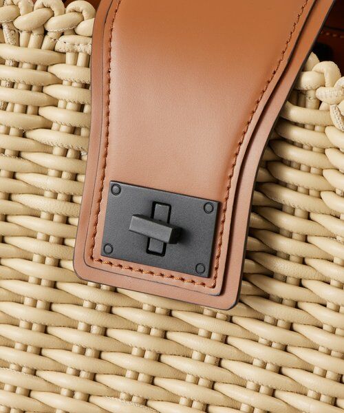 BEARDSLEY / ビアズリー トートバッグ | 《FALORNI》イントレチャートレザーバッグ | 詳細5