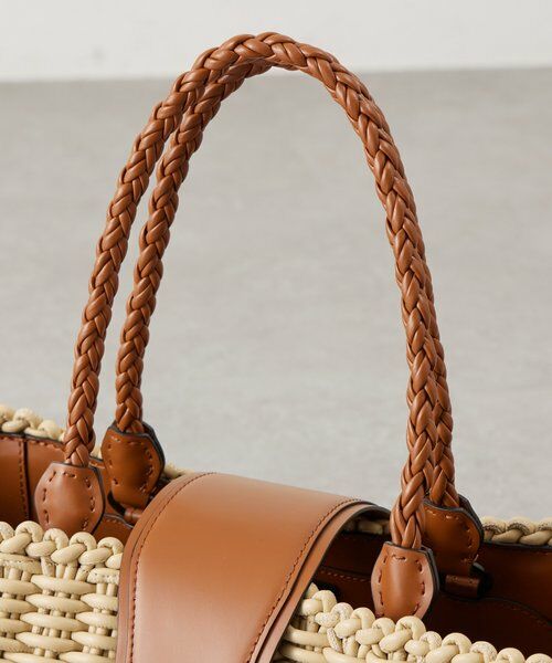 BEARDSLEY / ビアズリー トートバッグ | 《FALORNI》イントレチャートレザーバッグ | 詳細6