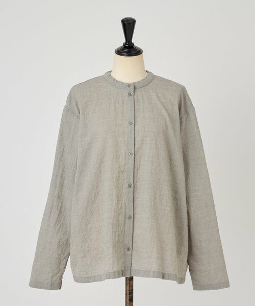 BEARDSLEY / ビアズリー シャツ・ブラウス | 《MANUELLE GUIBAL》ライトウールシャツ | 詳細1