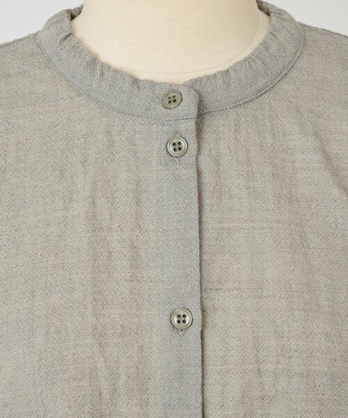 BEARDSLEY / ビアズリー シャツ・ブラウス | 《MANUELLE GUIBAL》ライトウールシャツ | 詳細6