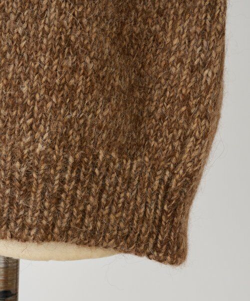 BEARDSLEY / ビアズリー ニット・セーター | 《CORDERA》アルパカブレンドローゲージニット | 詳細8