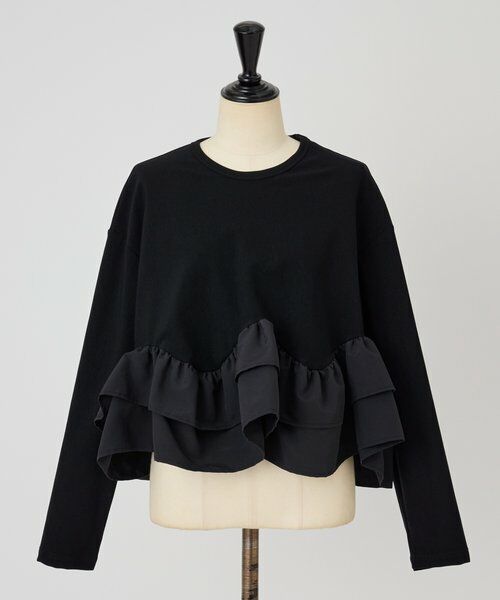 BEARDSLEY / ビアズリー カットソー | 《HiROMITHiSTLE》裾フリルカットソー | 詳細1