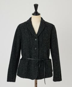 BEARDSLEY / ビアズリー テーラードジャケット | 《MANUELLE GUIBAL》ハリスツイードジャケット