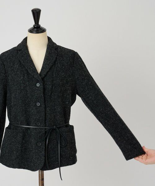 BEARDSLEY / ビアズリー テーラードジャケット | 《MANUELLE GUIBAL》ハリスツイードジャケット | 詳細2