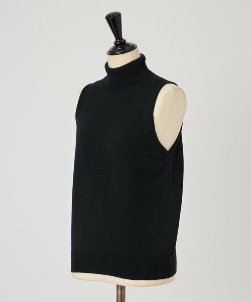 BEARDSLEY / ビアズリー ニット・セーター | 《CORDERA》タートルネックノースリーブニット | 詳細1