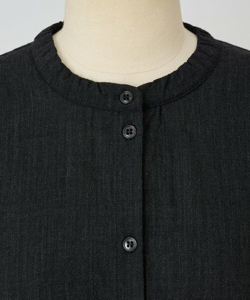 BEARDSLEY / ビアズリー ロング・マキシ丈ワンピース | 《MANUELLE GUIBAL》ライトウールワンピース | 詳細6