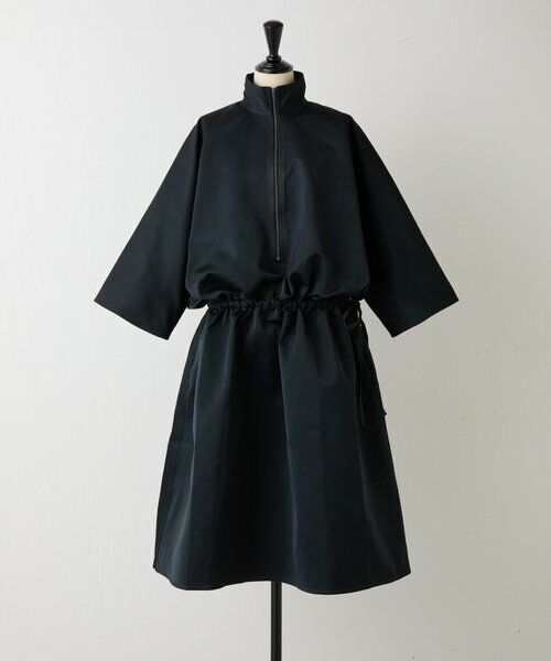 BEARDSLEY / ビアズリー ロング・マキシ丈ワンピース | 《SOFIE D'HOORE》ドルマンスリーブウエストギャザーワンピース（ブラック）