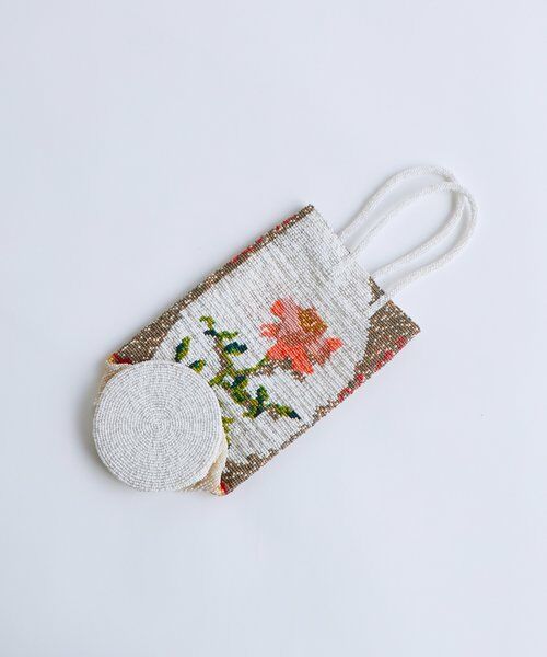 BEARDSLEY / ビアズリー トートバッグ | 《CORDERA》ビーズ刺繍ハンドバッグ | 詳細5