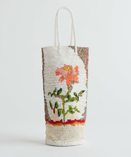 BEARDSLEY / ビアズリー トートバッグ | 《CORDERA》ビーズ刺繍ハンドバッグ（カラーなし）