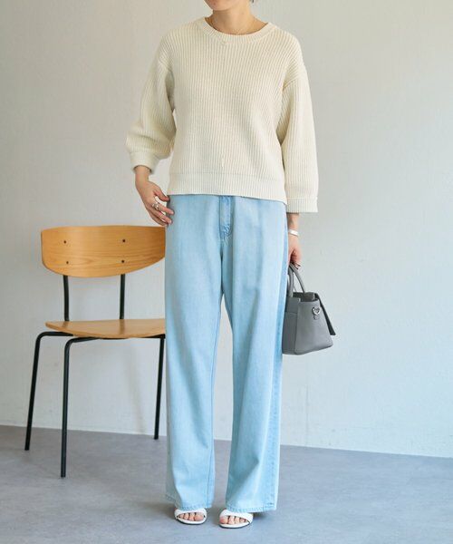 BEARDSLEY / ビアズリー ニット・セーター | 《1/23(金)11：00予約開始》シルク畦ニット | 詳細10