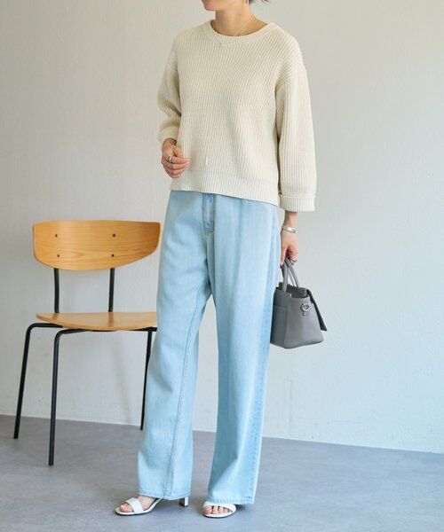 BEARDSLEY / ビアズリー ニット・セーター | 《1/23(金)11：00予約開始》シルク畦ニット | 詳細11