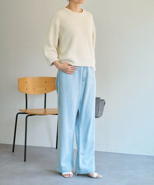 BEARDSLEY / ビアズリー ニット・セーター | 《1/23(金)11：00予約開始》シルク畦ニット | 詳細12