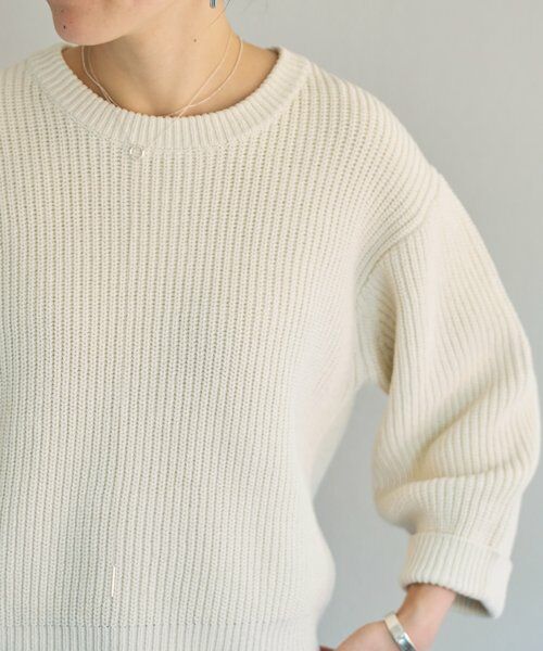BEARDSLEY / ビアズリー ニット・セーター | 《1/23(金)11：00予約開始》シルク畦ニット | 詳細16