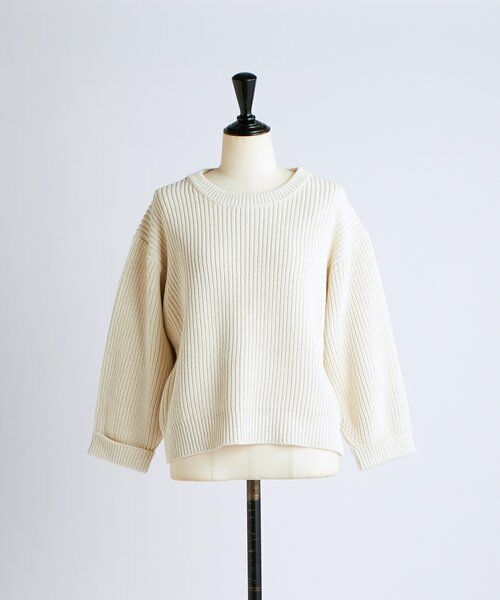 BEARDSLEY / ビアズリー ニット・セーター | 《1/23(金)11：00予約開始》シルク畦ニット | 詳細18