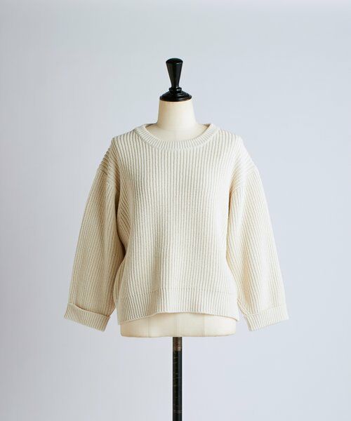 BEARDSLEY / ビアズリー ニット・セーター | 《1/23(金)11：00予約開始》シルク畦ニット | 詳細19