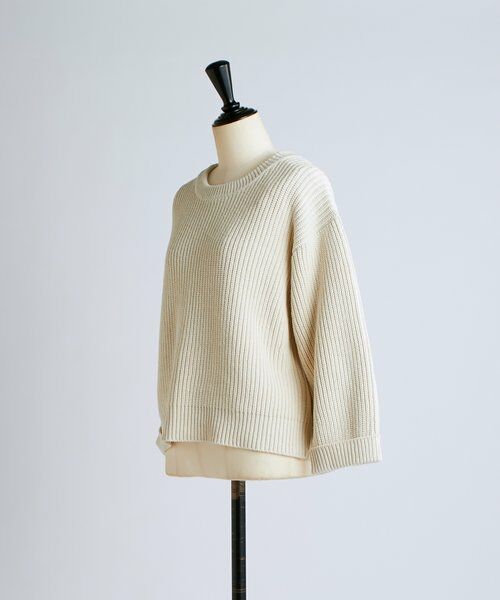 BEARDSLEY / ビアズリー ニット・セーター | 《1/23(金)11：00予約開始》シルク畦ニット | 詳細20