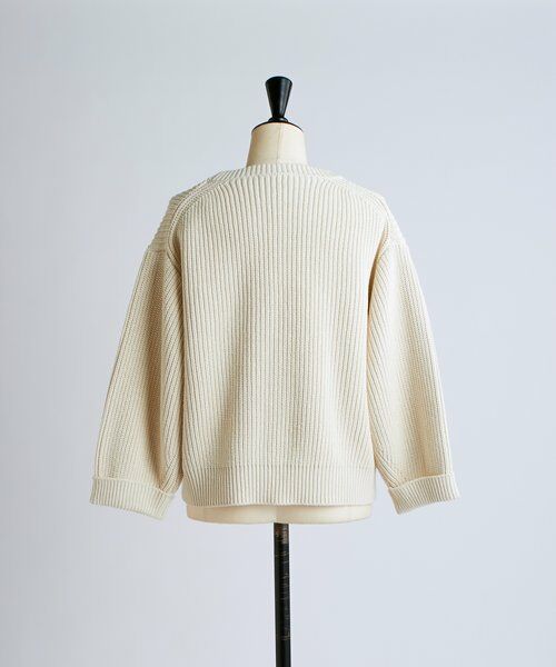 BEARDSLEY / ビアズリー ニット・セーター | 《1/23(金)11：00予約開始》シルク畦ニット | 詳細21