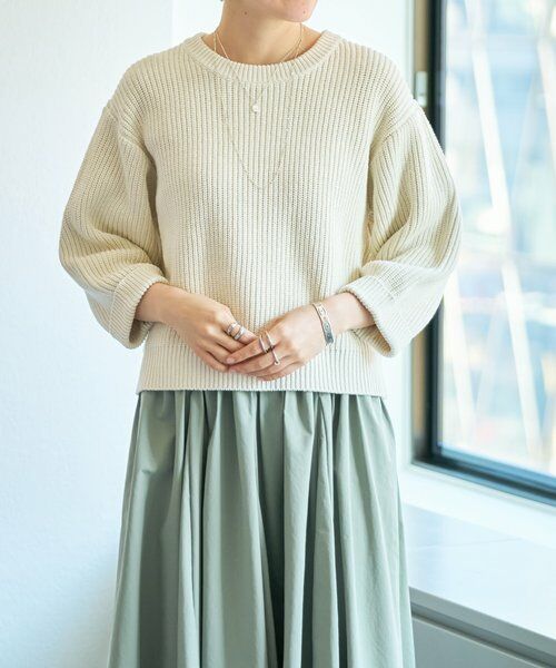 BEARDSLEY / ビアズリー ニット・セーター | 《1/23(金)11：00予約開始》シルク畦ニット | 詳細5