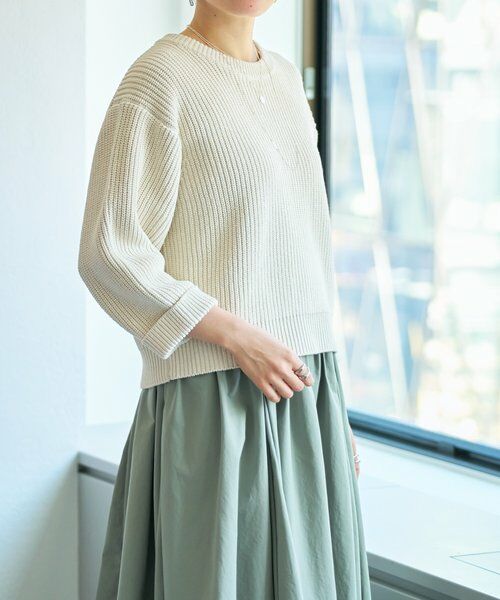 BEARDSLEY / ビアズリー ニット・セーター | 《1/23(金)11：00予約開始》シルク畦ニット | 詳細6