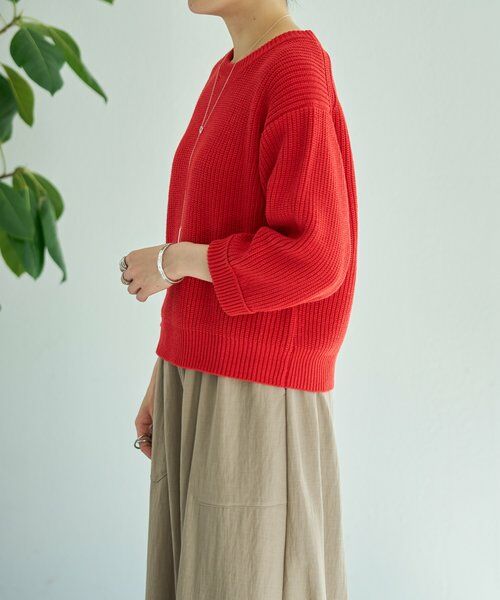 BEARDSLEY / ビアズリー ニット・セーター | 《1/23(金)11：00予約開始》シルク畦ニット | 詳細24