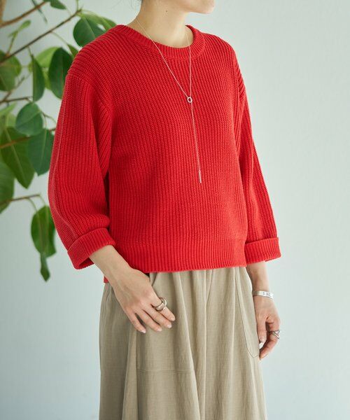 BEARDSLEY / ビアズリー ニット・セーター | 《1/23(金)11：00予約開始》シルク畦ニット | 詳細26