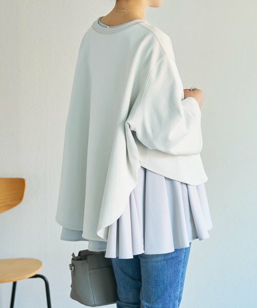 BEARDSLEY / ビアズリー カットソー | 《1/23(金)11：00予約開始》フレアコンビトレーナー | 詳細3