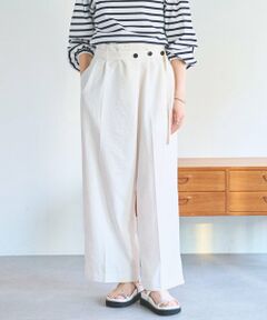 BEARDSLEY / ビアズリー その他パンツ | アシメウエストベルトパンツ