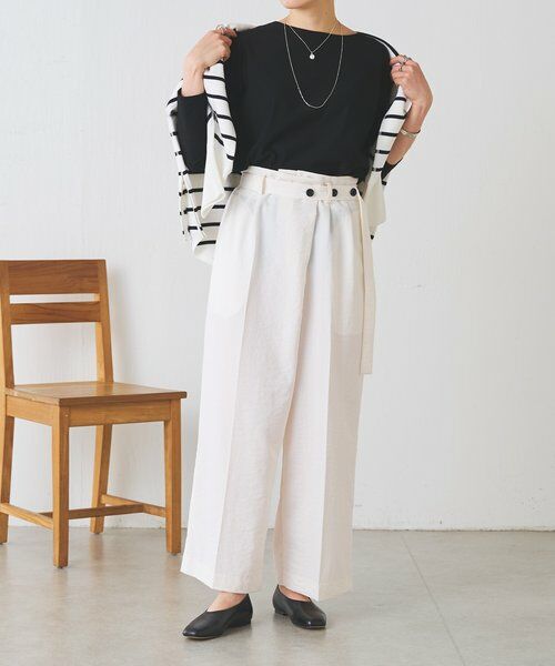 BEARDSLEY / ビアズリー その他パンツ | アシメウエストベルトパンツ | 詳細11