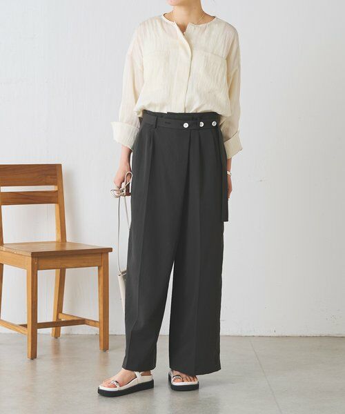 BEARDSLEY / ビアズリー その他パンツ | アシメウエストベルトパンツ | 詳細12