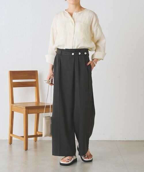 BEARDSLEY / ビアズリー その他パンツ | アシメウエストベルトパンツ | 詳細13