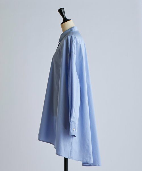 BEARDSLEY / ビアズリー シャツ・ブラウス | フレアロングシャツ | 詳細3