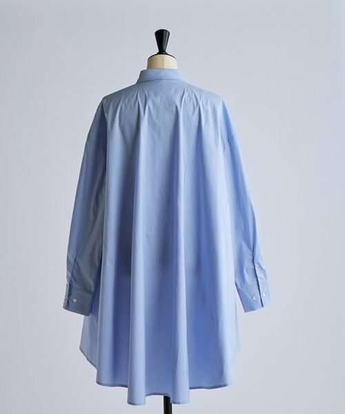 BEARDSLEY / ビアズリー シャツ・ブラウス | フレアロングシャツ | 詳細4